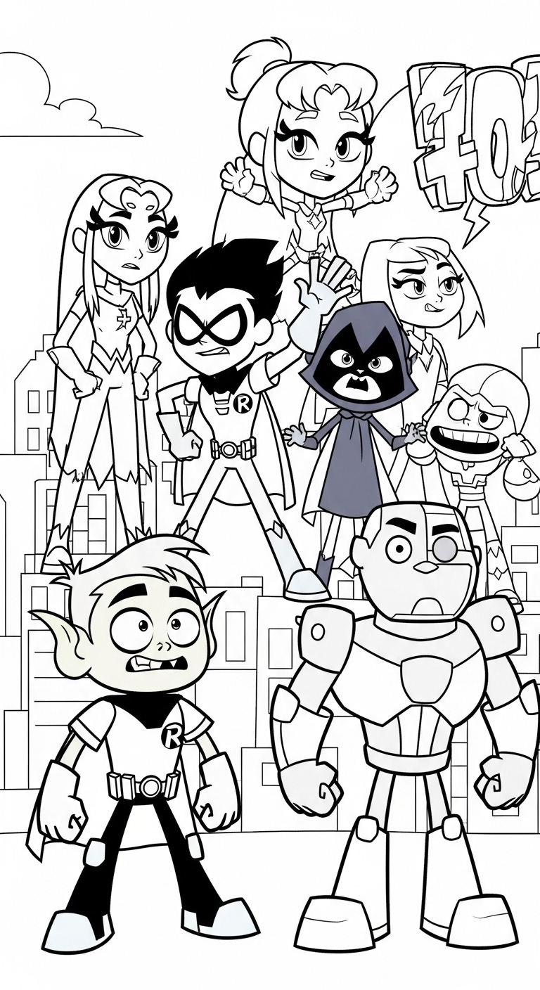 Cartoon Network Coloring Pages
