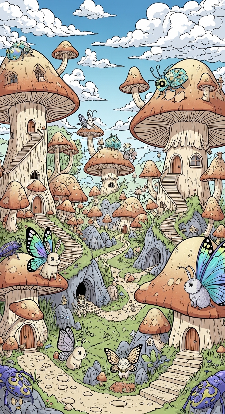 Cartoon Coloring Pages for Grown Ups: A Creative Escape into Nostalgia