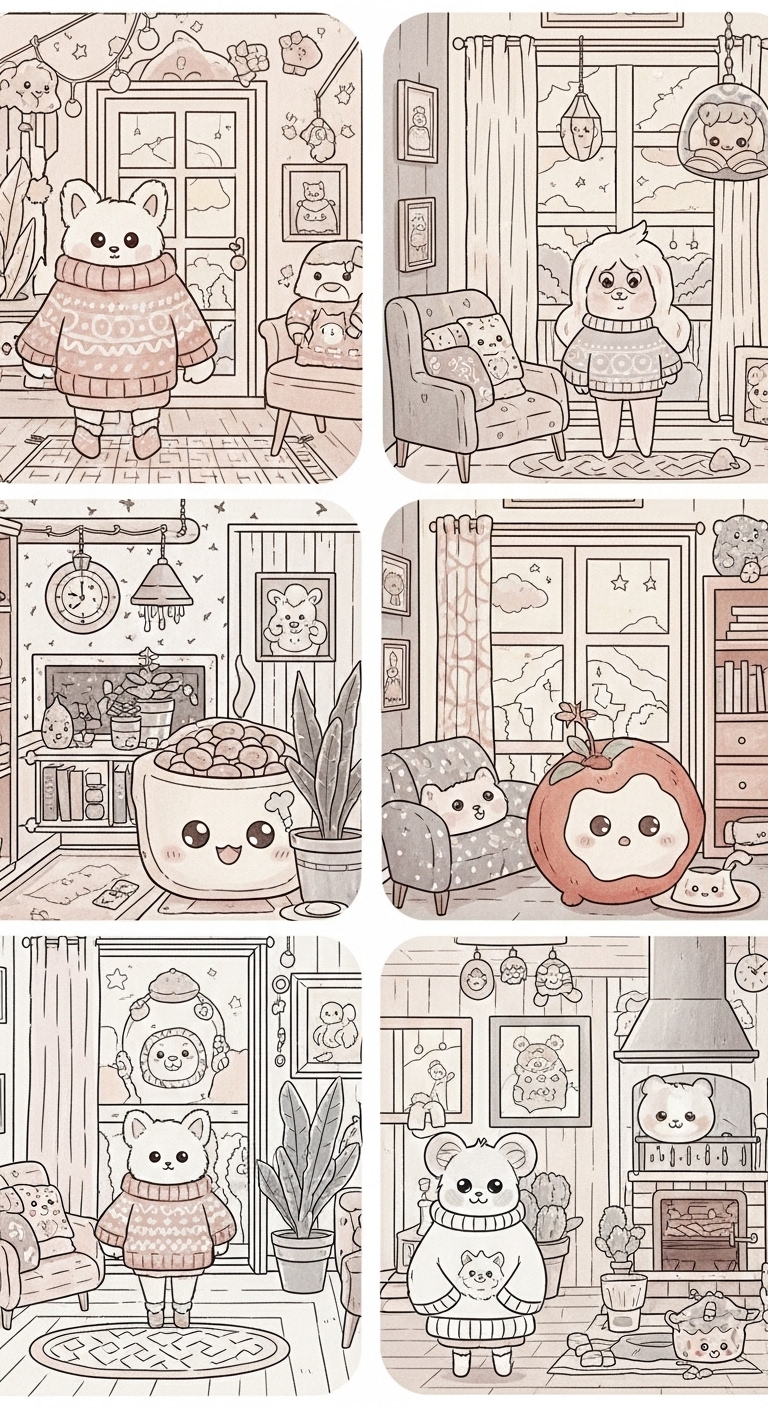 15 Finished Bobbie Goods Coloring Pages: The Joy of Completing Whimsical Art