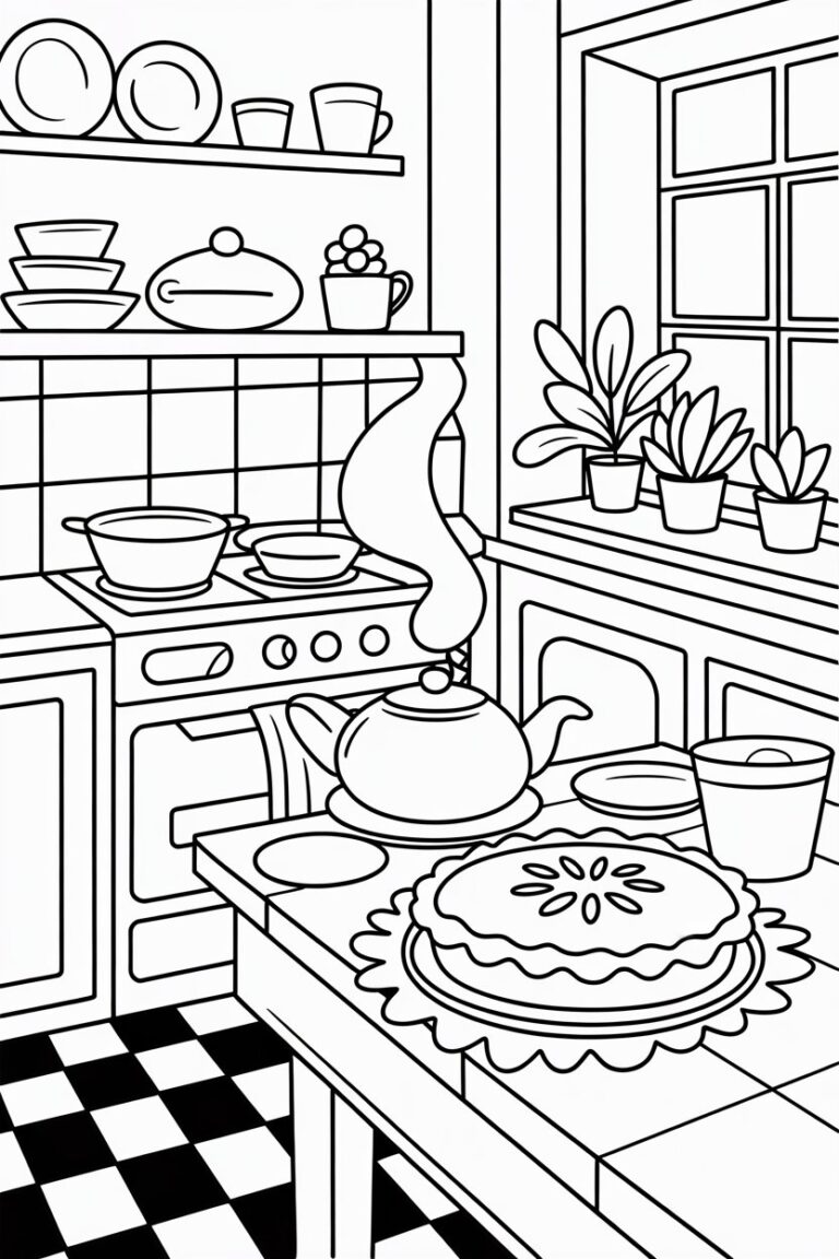 Bobbie Goods Coloring Pages Completed