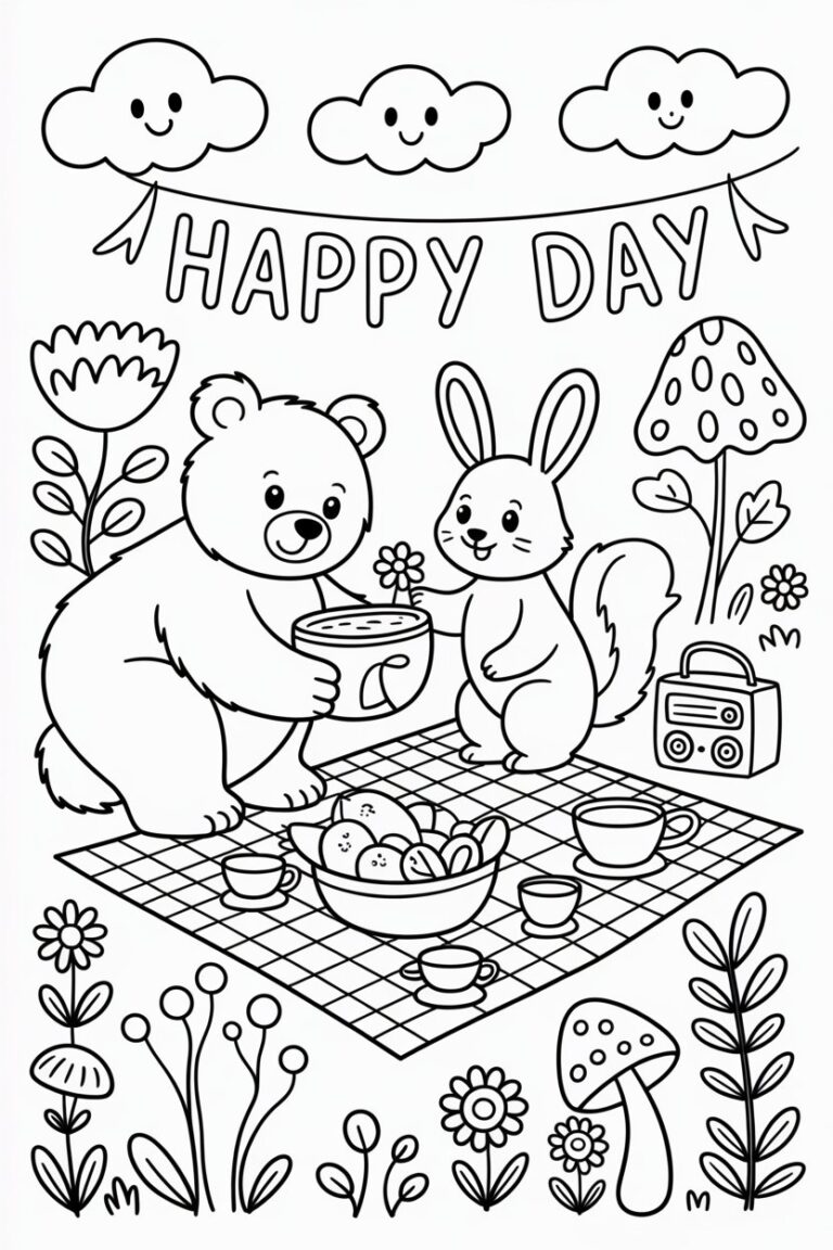 Bobbie Goods Coloring Pages Printable: A Whimsical World to Color and Cherish