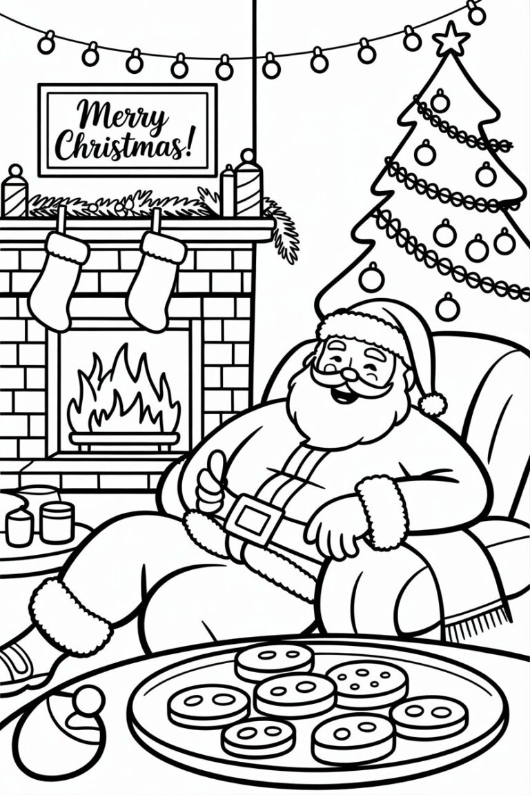 Bobbie Goods Coloring Pages Christmas