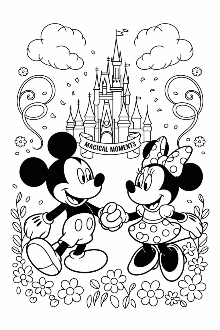 Cartoon Coloring Pages Free Printable: A Fun and Creative Way to Unleash Your Imagination