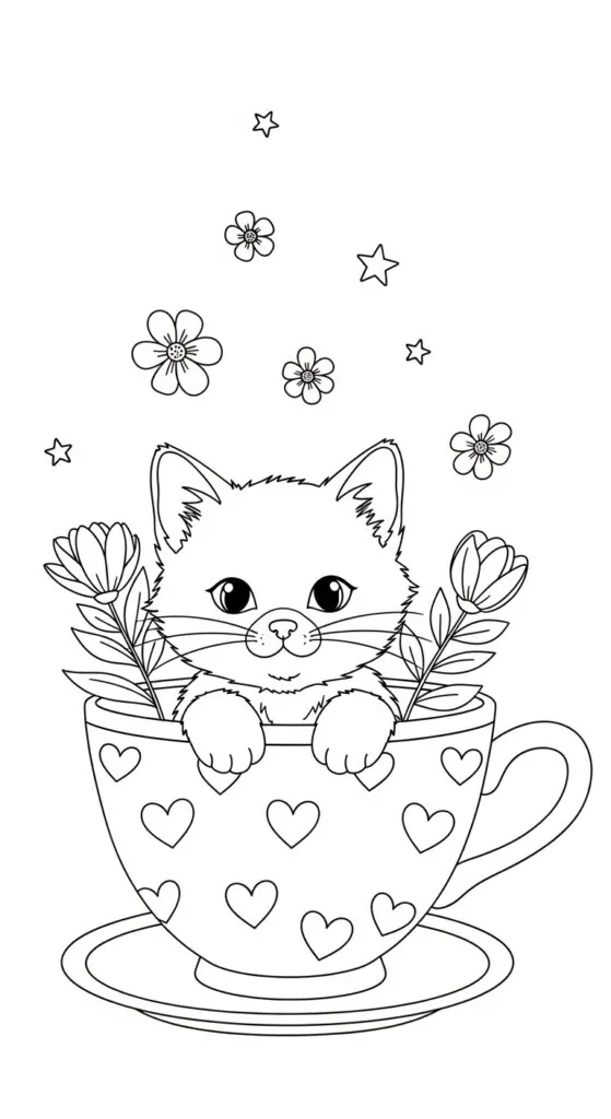 Cute Coloring Pages