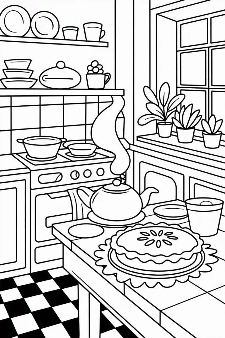 Bobbie Goods Coloring Pages Completed