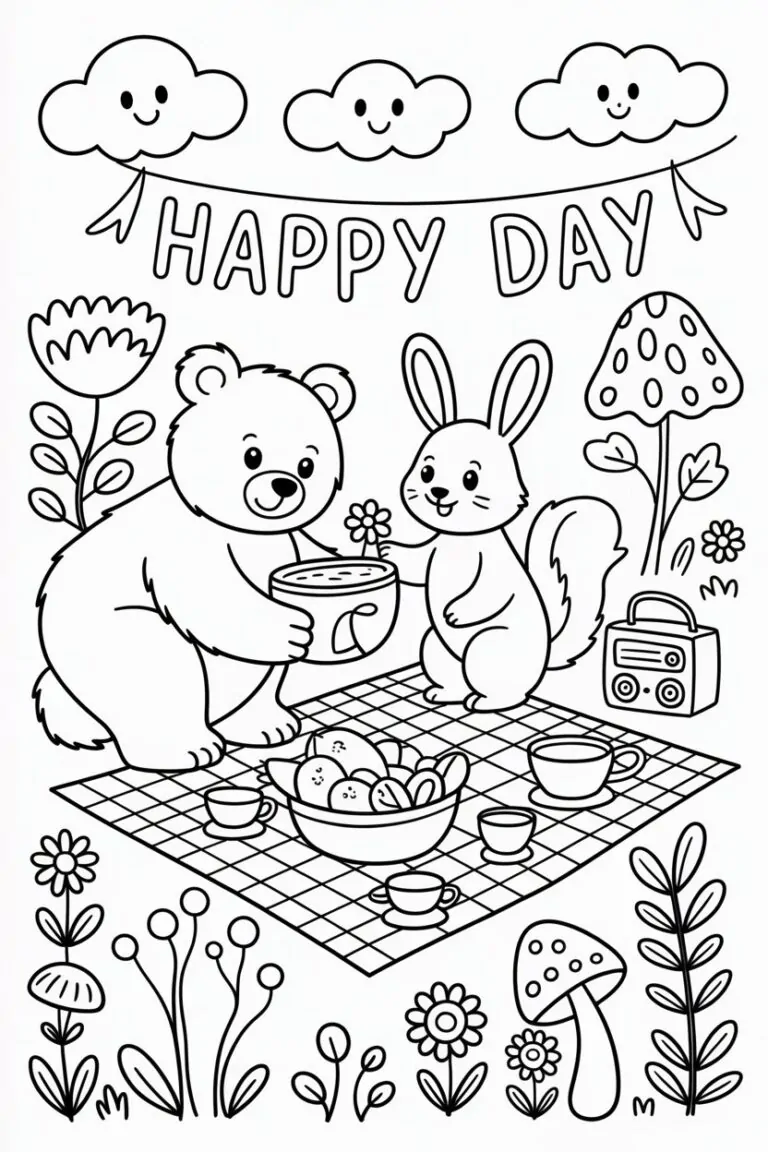 Bobbie Goods Coloring Pages Printable: A Whimsical World to Color and Cherish